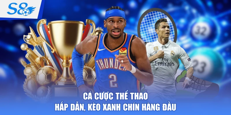 Cá cược thể thao hấp dẫn, kèo xanh chín hàng đầu